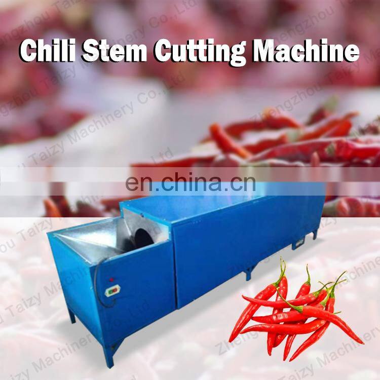 Factory Price Dry Chili Stem Cutting And Removing Machine