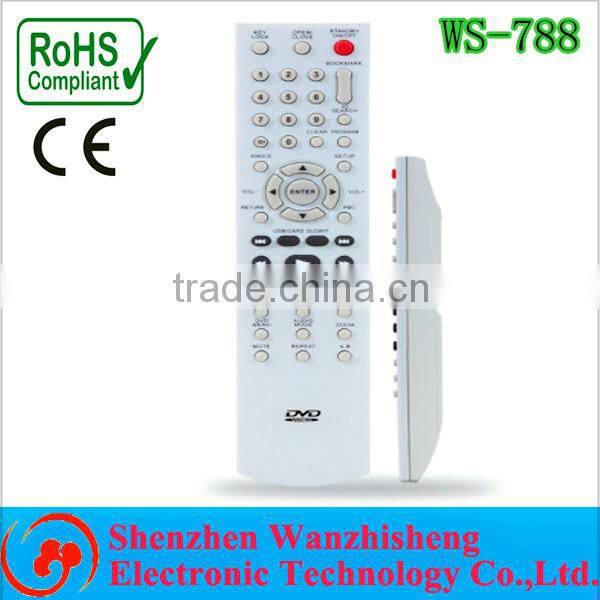 Cost less 47 keys infrared multi-function remote control from Shenzhen Manufacture factory