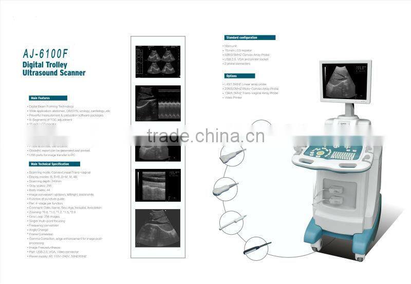 good price Echo doppler machine and Ultra sound scanner