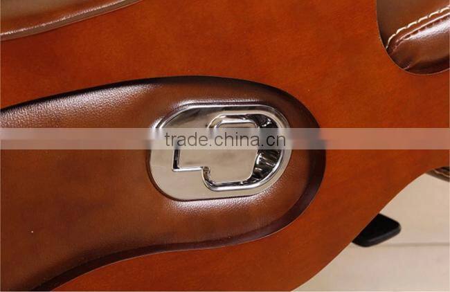 China classical leather office reclining seat
