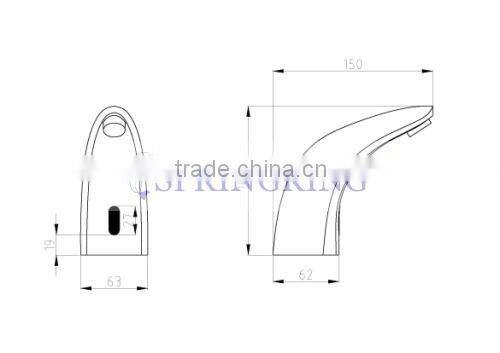 infrared automatic faucet