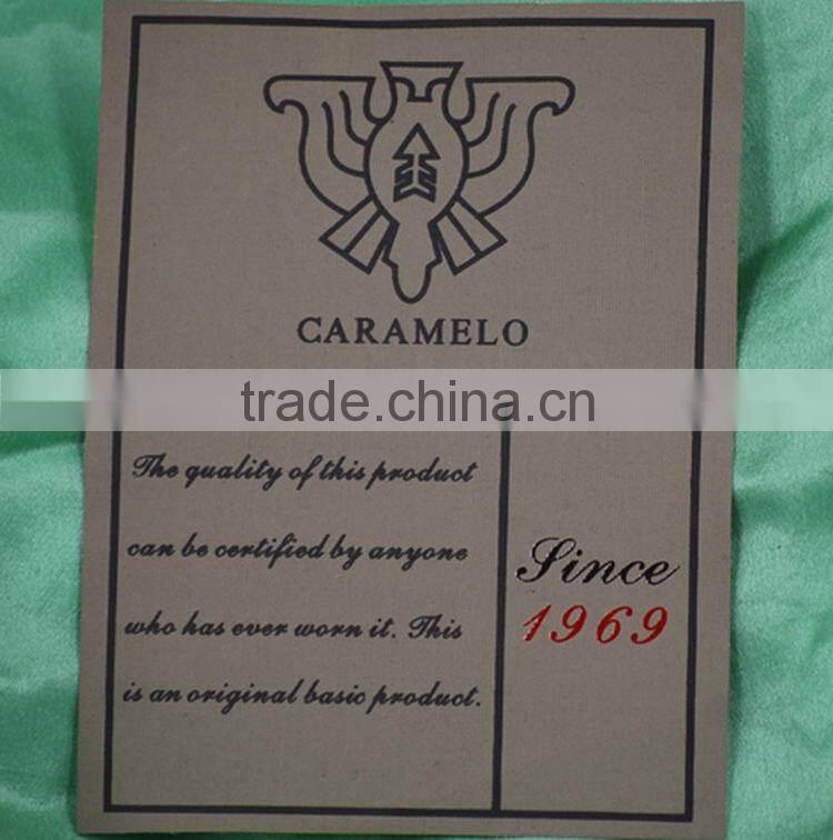 China good supplier latest paper printed shipping label