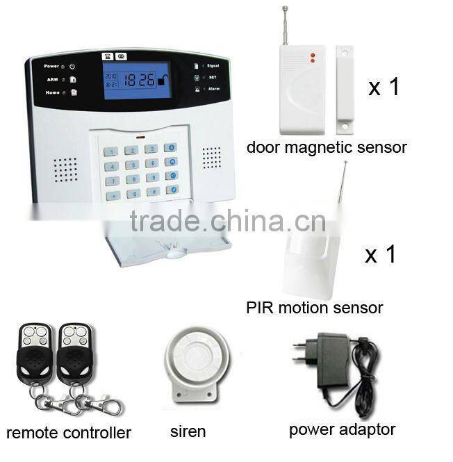 Hot sale burglar alarm OEM/ODM Business/Home GSM Alarm System control panel YL-007M2B