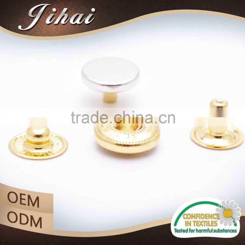 Garment Accessory Decorative Snaps Clothing Metal Snap Fasteners For Jackets