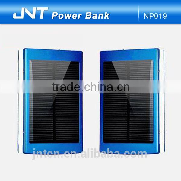 high capacity solar charge Solar power bank with dual USB output NP019