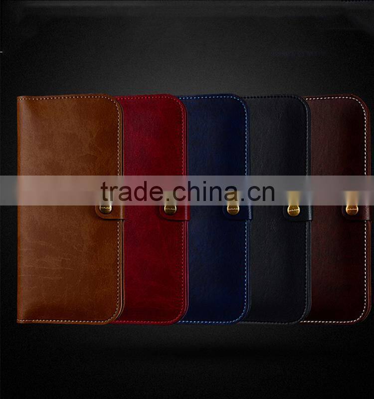 universal size for iphone 6 case leather made in China