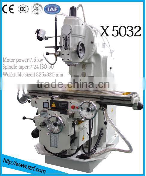 Vertical Knee-Type Milling Machine X5032