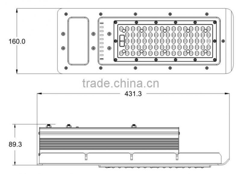 UL cUL TUV GS CE RoSH SAA 3 years Warranty aluminum corrosion LED Street Light with 110lm/w