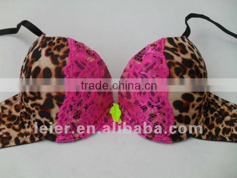 butterfly lace extreme push up bra