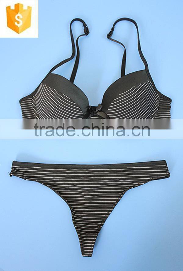 Hot selling sexy thong fashion underwear bra sexy lace panty
