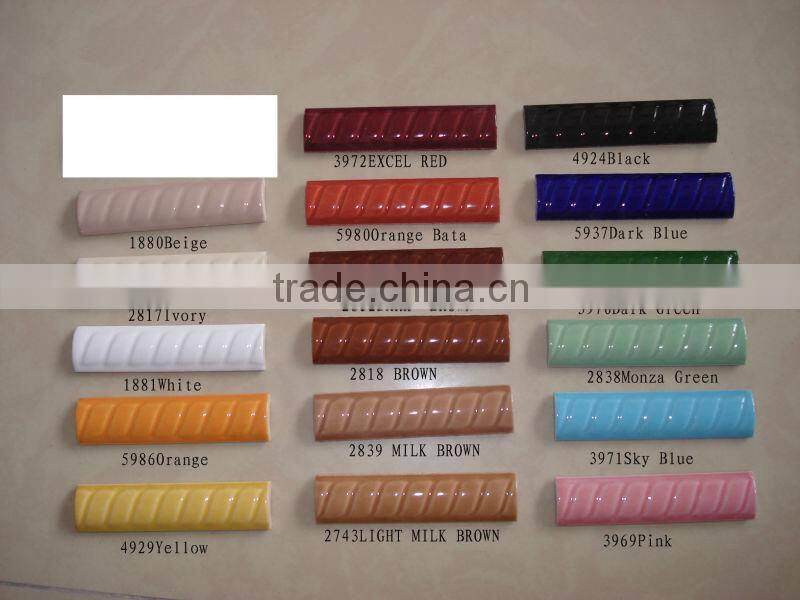 Jinjiang 25x100mm Tiger Bon Bon Tile for Indonesia