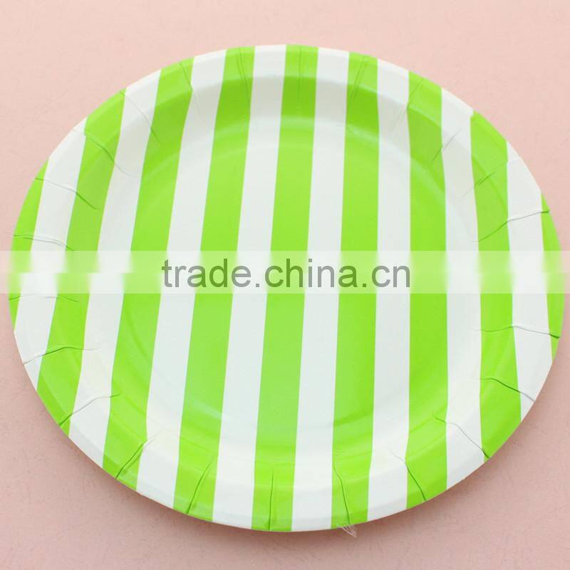 New products 2015 wholesales 9 inch round PAPER PLATES