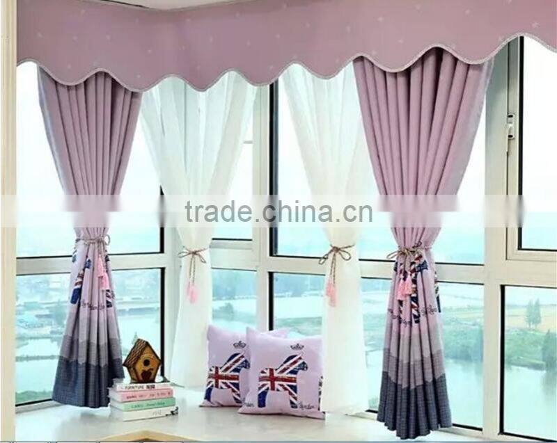 blackout curtain fabric and ready made curtain