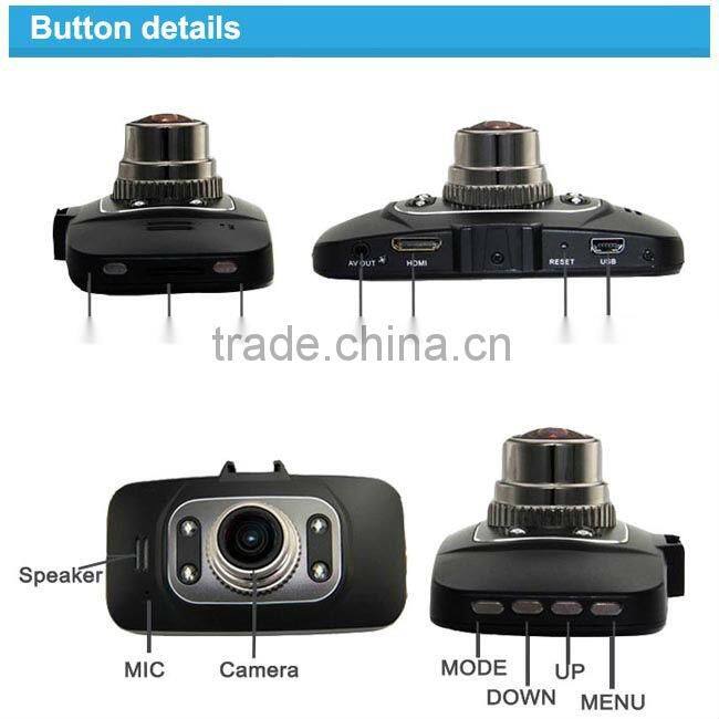 GS8000 Ambarella Car DVR video key camera recorder HD1080P dashcam night vision 2.7