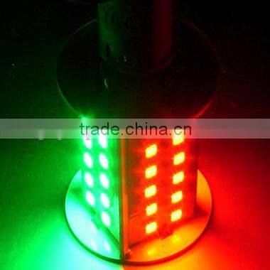 10-30V DC Red and Green BAY15D LED navigation light with dual Color