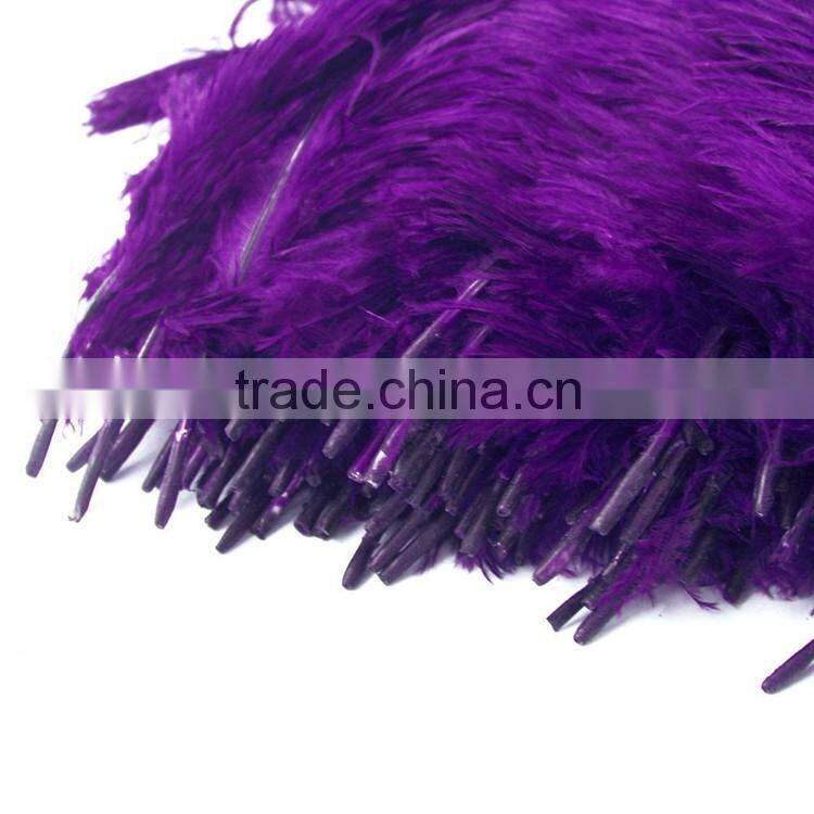 Dark Purple Large Party Centerpiece Wedding dyed Ostrich Feather carnival feathers plumes For hats, dresses