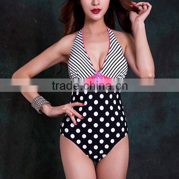 Sexy push up steel support One Piece Bikini