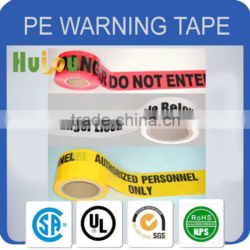 Best manufacturer yellow police tape custom logo