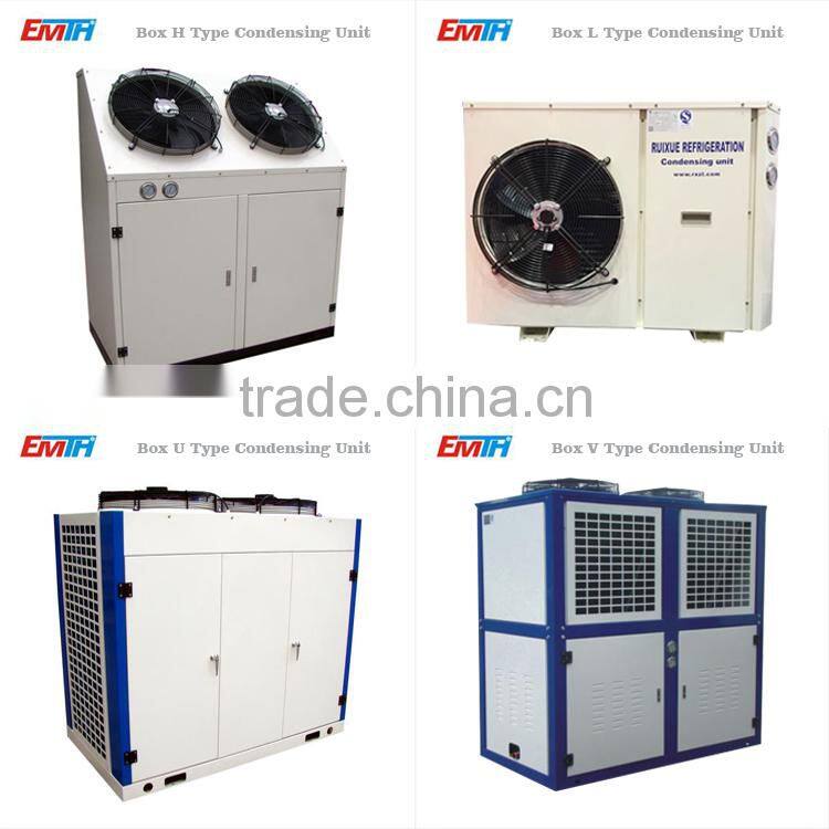 Based on R404A air-cooled condensing units for fruit room