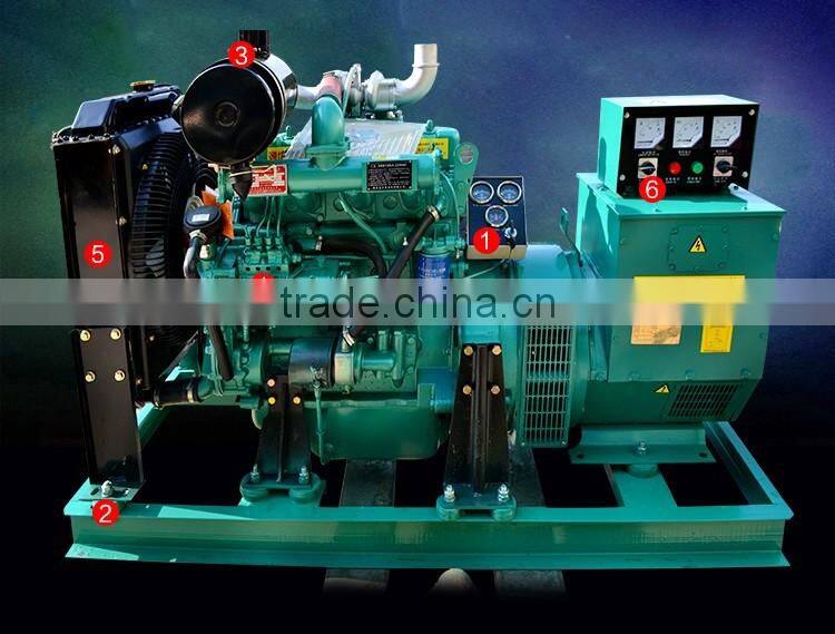 K4100ZD Weifang Open type diesel generator set cheap price