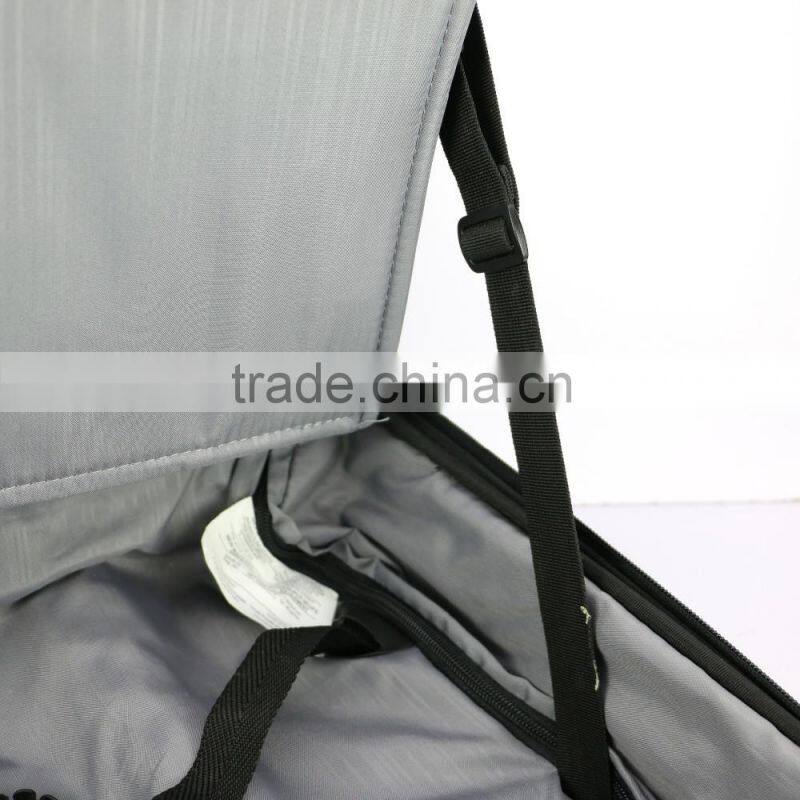 2016New designer trolly bag high quality black travel spinner upright closeout travel trolly luggage