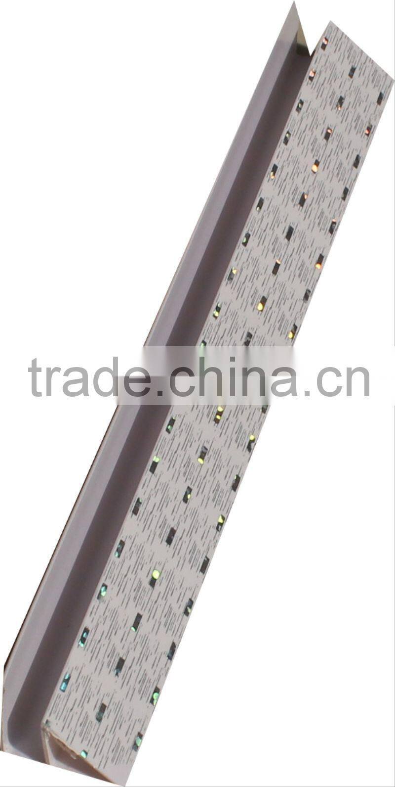 Decorative Plastic corner,PVC TOP CORNER,PVC decorative top jointer TP013