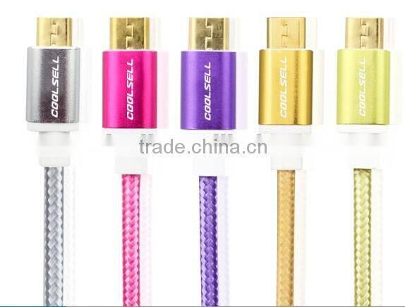 2015 wholesale android 5 pin micro usb data charger cable for samsung mobile phone cable