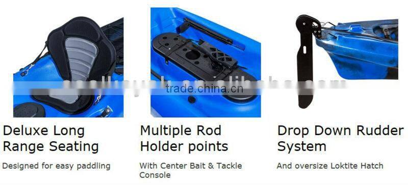 fish kayak with pedals and rudder wholesale cool kayak brands