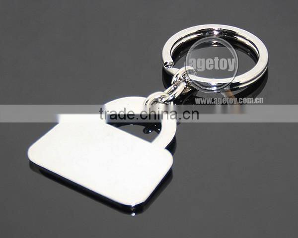 Fashion Bag Charms Handbag Shaped Promotional Enamel Metal Bag Keychain