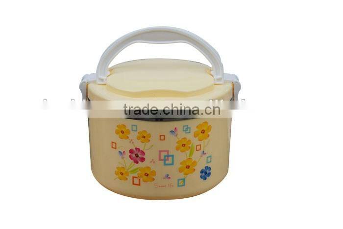 2855 plastic stainless steel hot pot