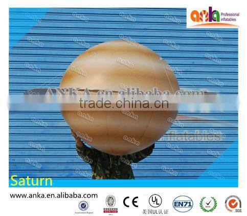 2016 hot selling planet balloon type large led inflatable moon balloon for sale