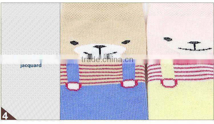 Bear Animal Head Design cotton Baby Socks