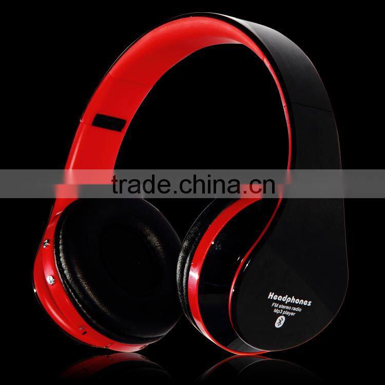 Super bass bluetooth stereo headset 2014 with TF card slot