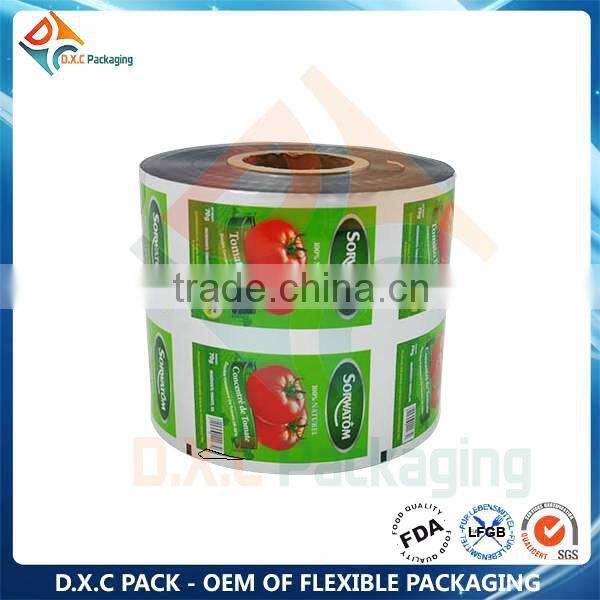 Custom Food Packaging Film, Flexible Packaging Film, Laminated Packing Film