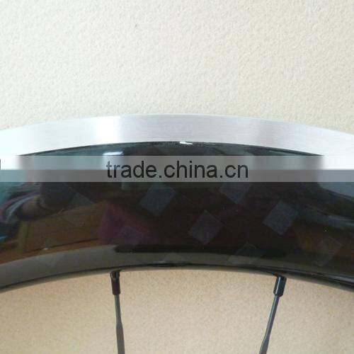 UDELSA Road 60mm Carbon Wheelset with alloy braking surface 25mm wide