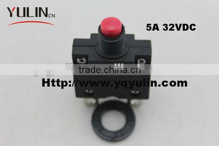 New design 5A mini press overload protector breaker