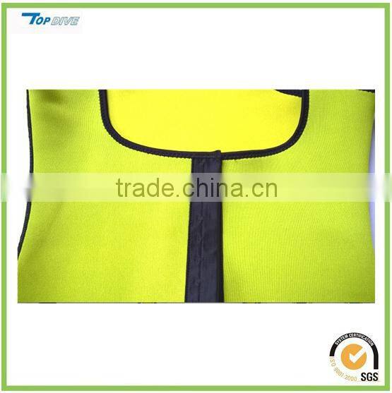 2015 adjustable neoprene slim waistcoat vest