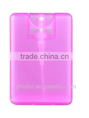 20ML perfume spray credit card shape bottle