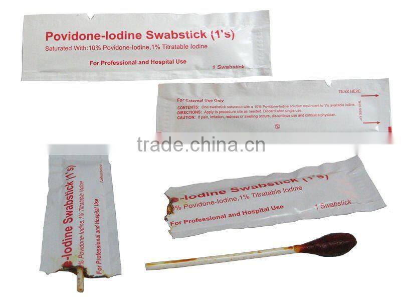 Povidone-iodine antiseptic swabstick(OEM products)