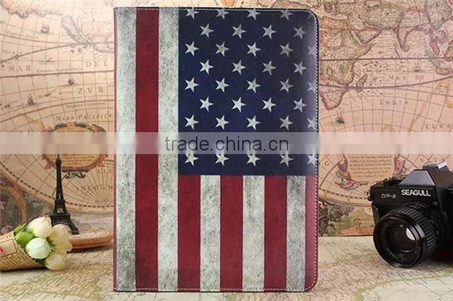Tablet leather cover retro style case for ipad mini,for ipad mini 3/2 case
