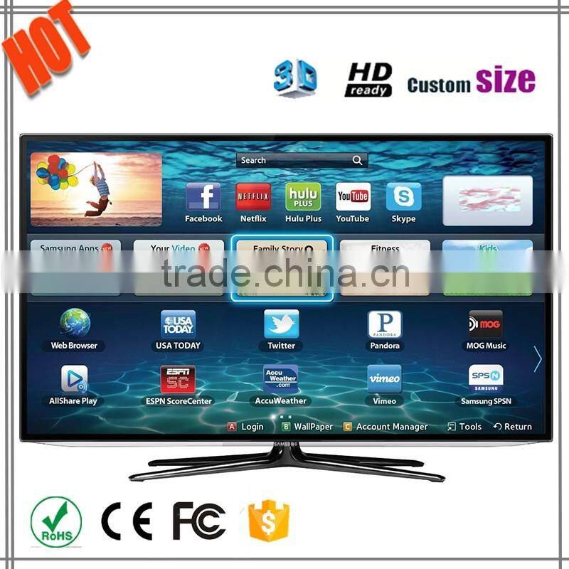 Ultra HD Hd big size slim led tv oem tv 65 inch panel led tv 65"Shenzhen electronic shopping television