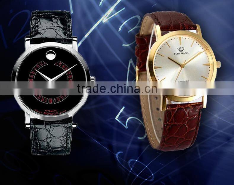 12|13|14|16|18|20mm high quality genuine calf leather Men and women's Watch strap without buckle