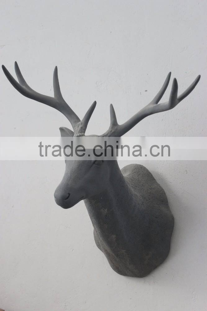 wall decorative deer statue