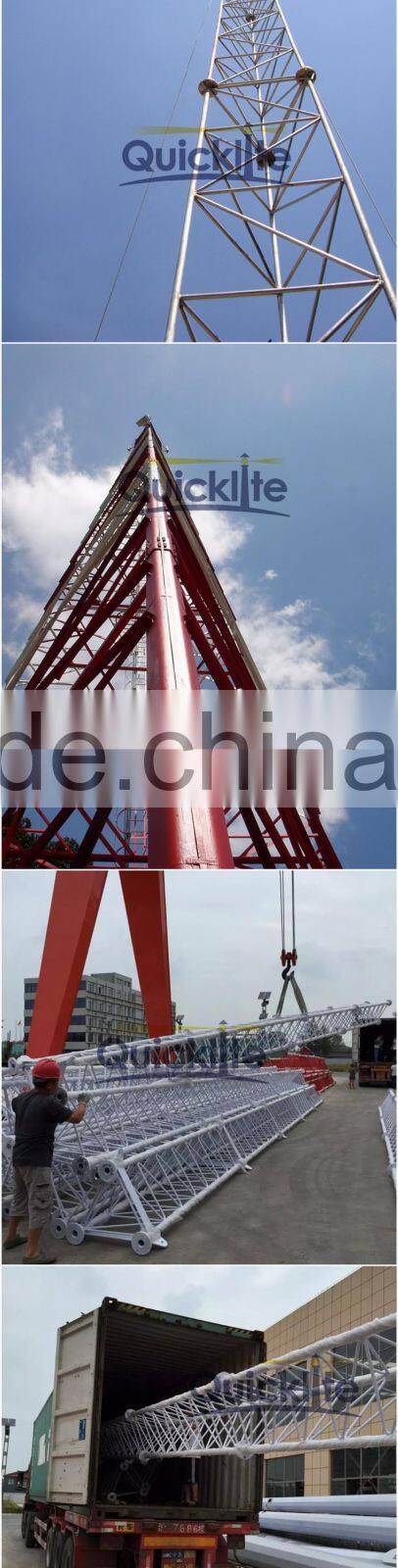 self supporting tower three tube tower telecom tower