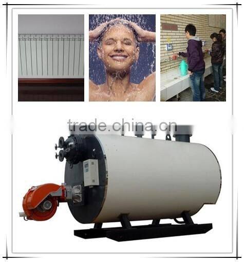 Industrial 3--pass wet back oil gas fired boiler for chemical materials