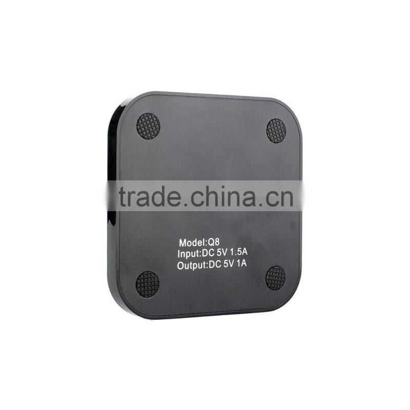 2015 new coming Portable qi wireless charger for galaxy s5 S6