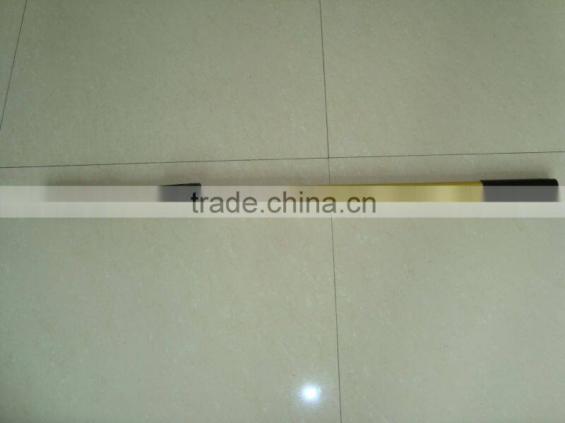 golden aluminum paint roller telescopic pole