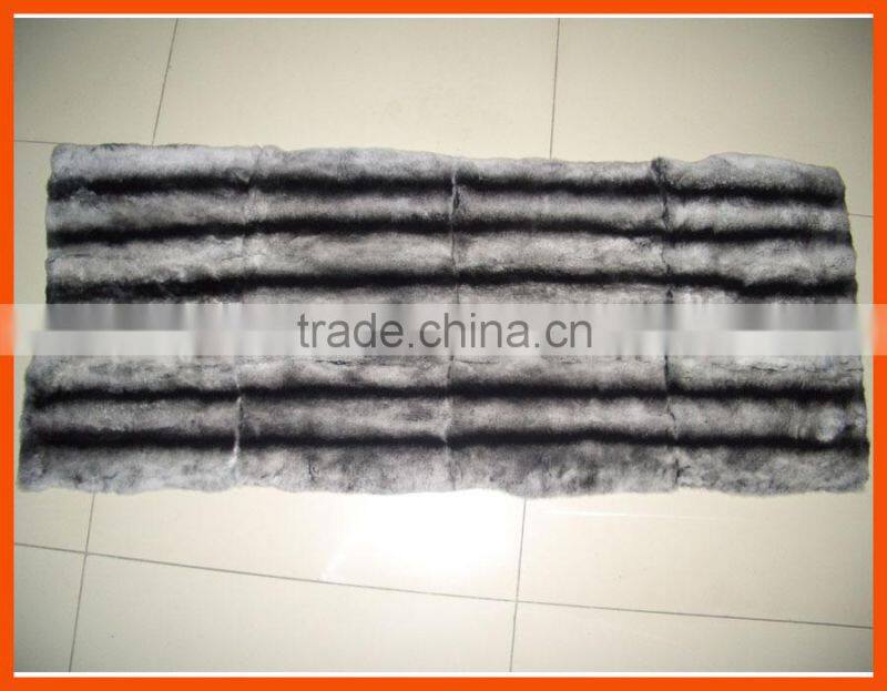 rex rabbit plate dyed chinchilla color