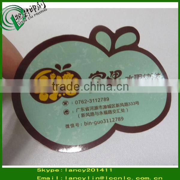 Custom Printing Waterproof Fresh Fruit Label, Fresh Fruit Stickers, Custom Fresh Fruit Label