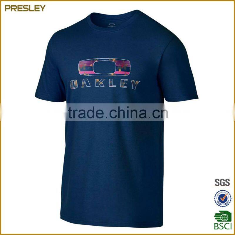 High Quality 100% Comb Cotton Unisex Promotion Uniform T-Shirts